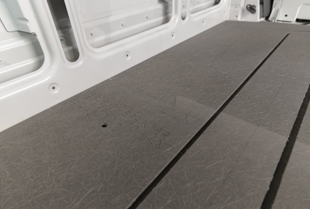 Mercedes Sprinter 144" WB Heated Floor (Front Driver exit w/ chase)