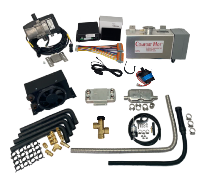 MCS7 Hydronic with S-3 Gasoline Furnace Kit