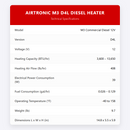 Airtronic M3 D4L Diesel Heater Kit