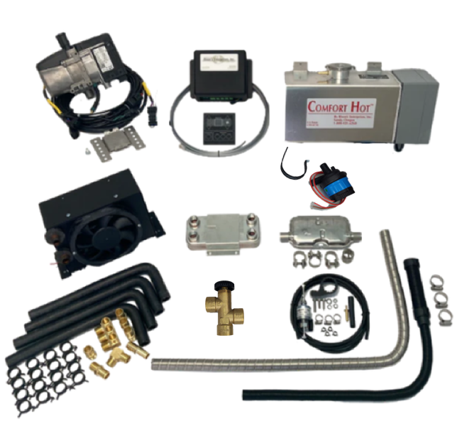 MCS6 Hydronic with S-3 Gasoline Furnace Kit